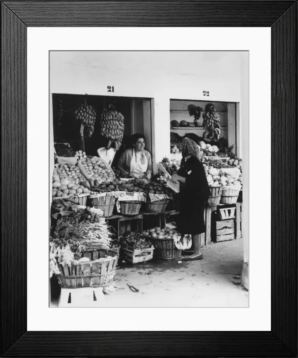 Framed Print : Market stall at Torremolinos, Costa del Sol, Spain Framed Print : Market stall at Torremolinos, Costa del Sol, Spain