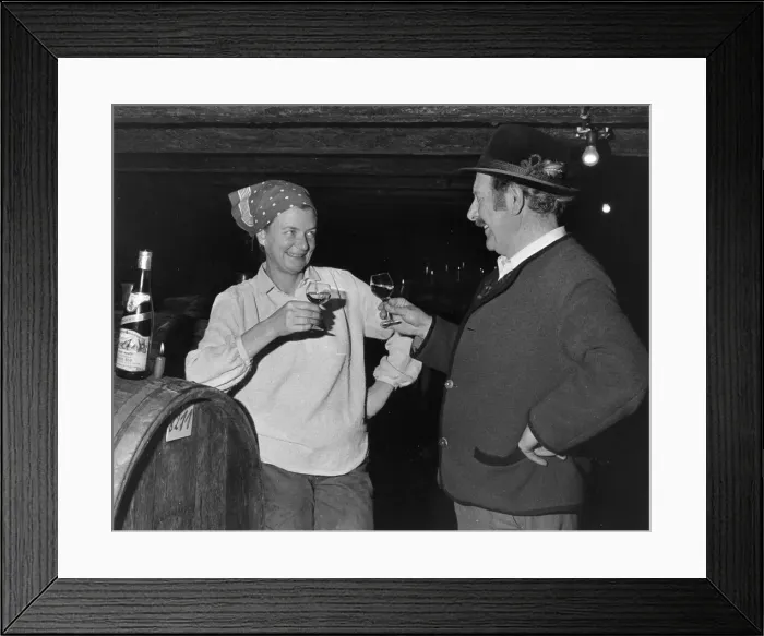 Framed Print : Von Landenberg wine cellar, Germany Framed Print : Von Landenberg wine cellar, Germany
