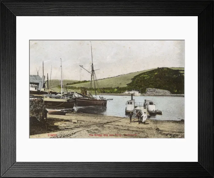 Framed Print : The Dartmouth Ferry, Devon Framed Print : The Dartmouth Ferry, Devon