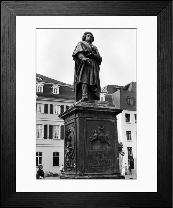 Framed Print : Statue to Ludwig van Beethoven, Bonn, Germany Framed Print : Statue to Ludwig van Beethoven, Bonn, Germany