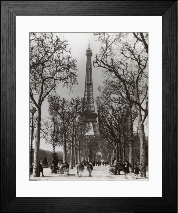 Framed Print : View of the Eiffel Tower, Paris, France Framed Print : View of the Eiffel Tower, Paris, France
