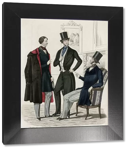 Gentlemens fashions for November 1844