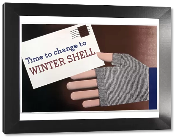Poster, Time to change to Winter Shell