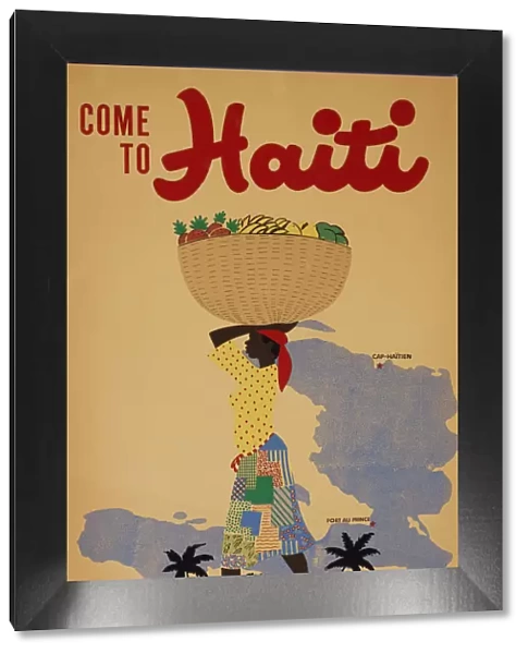 Poster, Come to Haiti