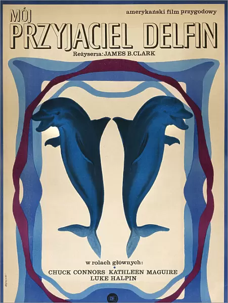 Polish poster for MGM film, Flipper