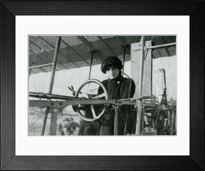 Framed Print : Raymonde de Laroche Framed Print : Raymonde de Laroche