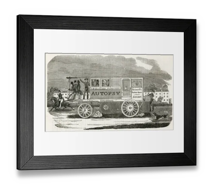 Framed Print : Walter Hancocks steam-powered road vehicle 1833 Framed Print : Walter Hancocks steam-powered road vehicle 1833