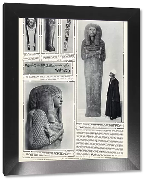 The despoiled coffins of Meryet-Amun at Deir el Bahri, 1929
