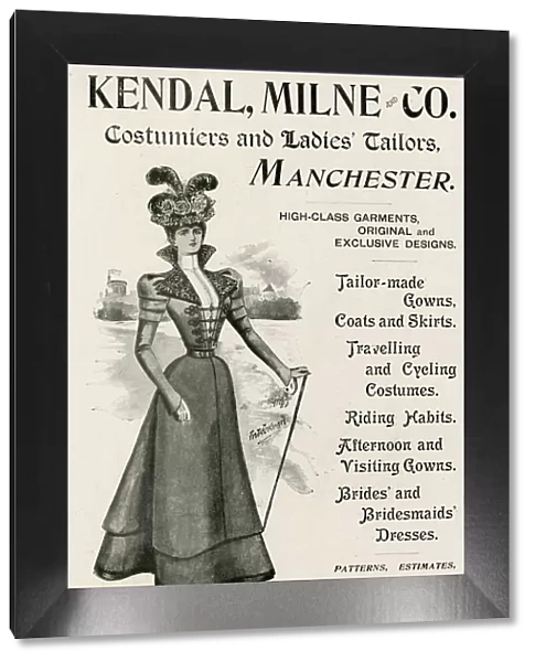 Advert for Kendal, Milne and Co. tailor-mades 1897