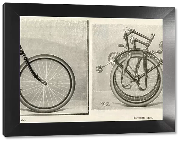 French folding bicycle 1899