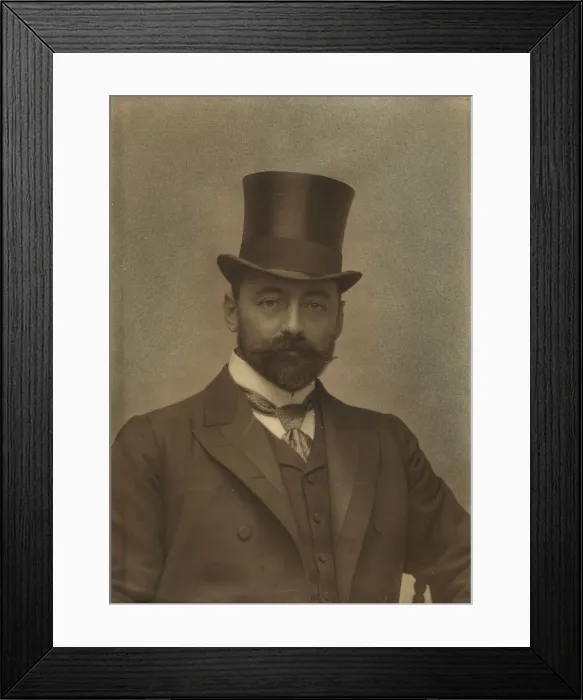 Framed Print : Captain Lionel de Latour Wells, MFB Chief Officer Framed Print : Captain Lionel de Latour Wells, MFB Chief Officer