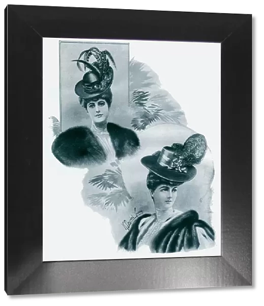 Womens hats 1905