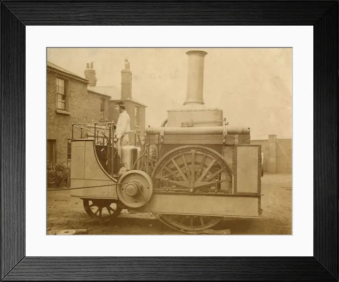 Framed Print : Roberts self-propelling steam fire engine Framed Print : Roberts self-propelling steam fire engine