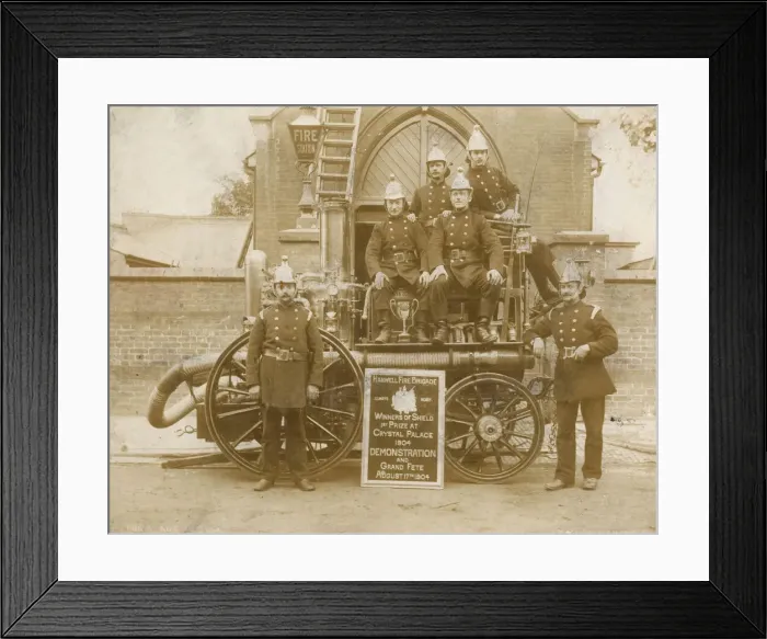 Framed Print : LCC-LFB Hanwell Fire Brigade prizewinners Framed Print : LCC-LFB Hanwell Fire Brigade prizewinners