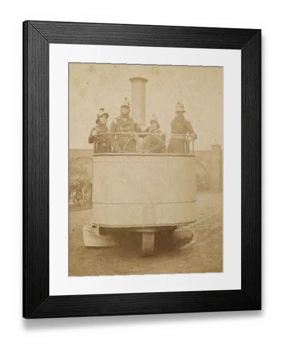 Framed Print : Roberts self-propelling steam fire engine Framed Print : Roberts self-propelling steam fire engine