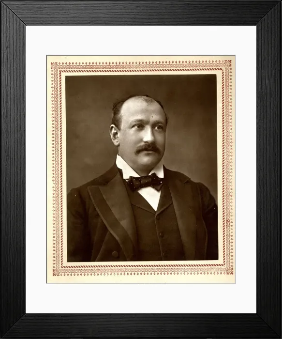 Framed Print : Augustus Harris - The Theatre magazine Framed Print : Augustus Harris - The Theatre magazine