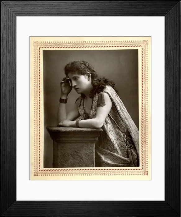 Framed Print : Ellen Lancaster-Wallis in Adrienne Lecouvreur Framed Print : Ellen Lancaster-Wallis in Adrienne Lecouvreur