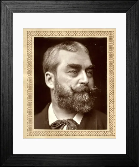 Framed Print : Frank C Burnand, plawyright and Editor of Punch Framed Print : Frank C Burnand, plawyright and Editor of Punch
