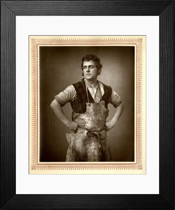 Framed Print : George Barrett in Hoodman Blind - The Theatre Magazine Framed Print : George Barrett in Hoodman Blind - The Theatre Magazine