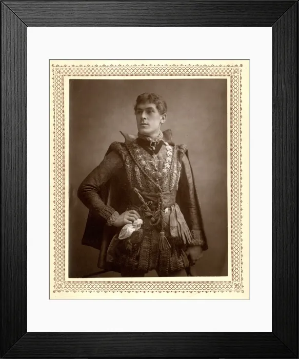 Framed Print : George Alexander as Bassanio - The Theatre Magazine Framed Print : George Alexander as Bassanio - The Theatre Magazine