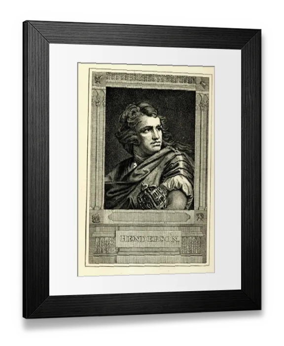 Framed Print : John Henderson, English actor - The Theatre Magazine Framed Print : John Henderson, English actor - The Theatre Magazine