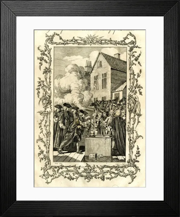 Framed Print : Laying the first stone of Blackfriars Bridge, London Framed Print : Laying the first stone of Blackfriars Bridge, London
