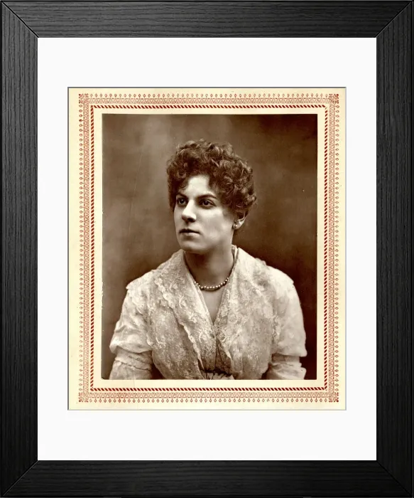Framed Print : Miss Jessie Millward in The Harbour Lights - Theatre Magazin Framed Print : Miss Jessie Millward in The Harbour Lights - Theatre Magazin
