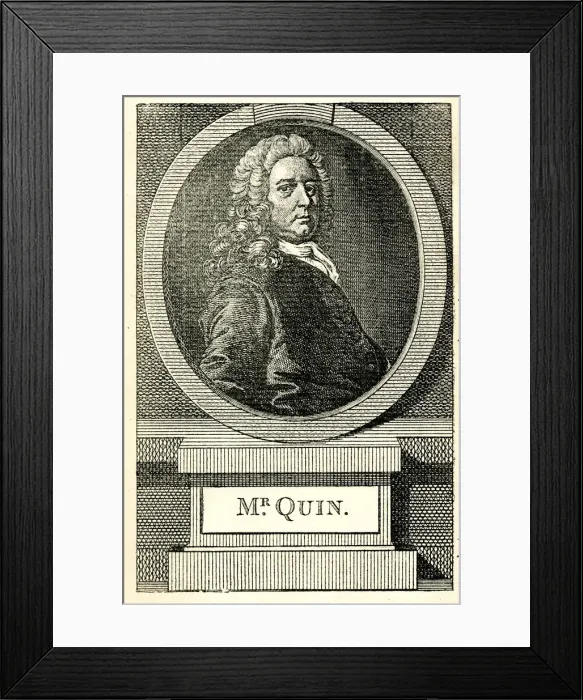 Framed Print : Mr James Quin, actor - The Theatre Magazine Framed Print : Mr James Quin, actor - The Theatre Magazine