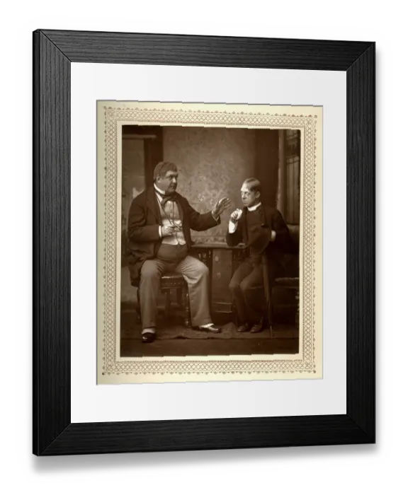 Framed Print : W J Hill and Ws Penley - Theatre Magazine Framed Print : W J Hill and Ws Penley - Theatre Magazine