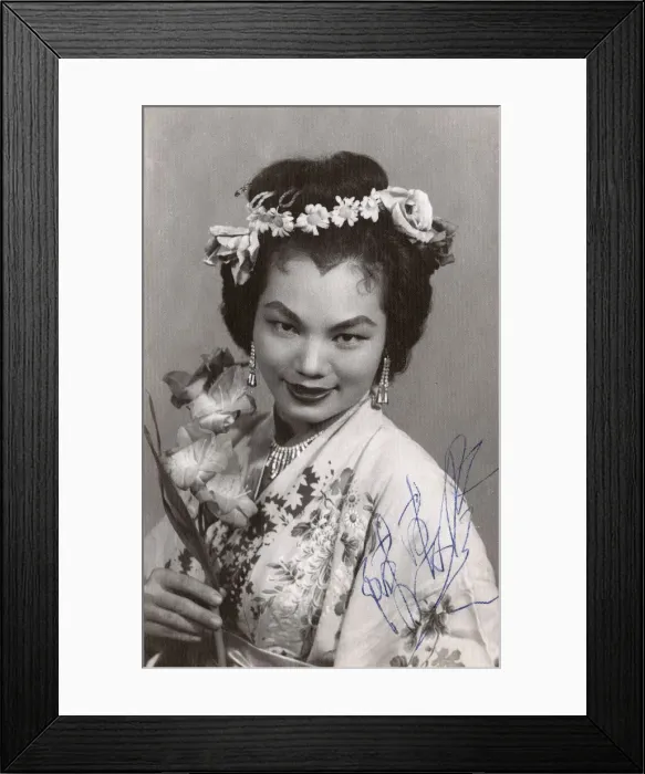 Framed Print : Asian woman in traditional costume Framed Print : Asian woman in traditional costume