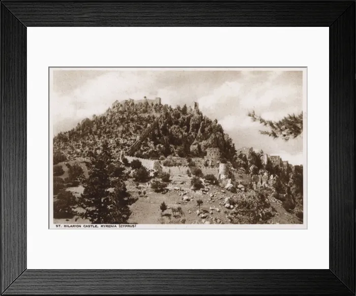 Framed Print : St Hilarion Castle, Kyrenia, Cyprus Framed Print : St Hilarion Castle, Kyrenia, Cyprus