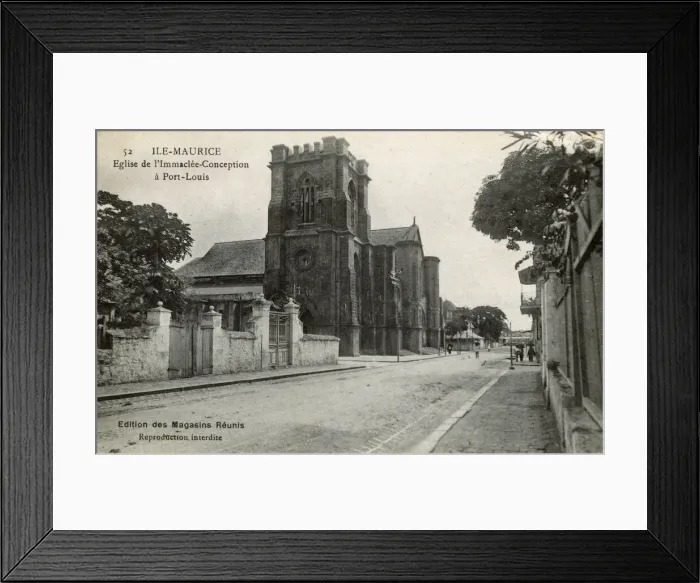 Framed Print : Church of the Immaculate Conception, Port Louis, Mauritius Framed Print : Church of the Immaculate Conception, Port Louis, Mauritius
