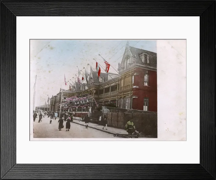 Framed Print : Grand Hotel, Yokohama, Japan Framed Print : Grand Hotel, Yokohama, Japan
