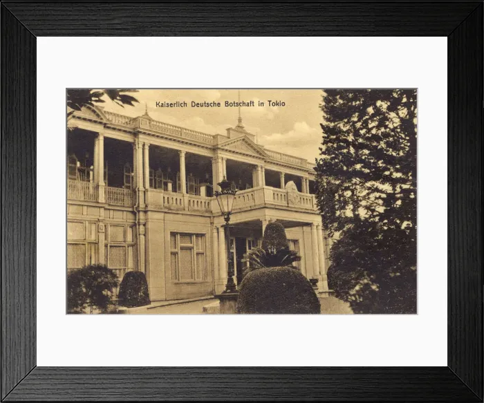 Framed Print : Imperial German Embassy building, Tokyo, Japan Framed Print : Imperial German Embassy building, Tokyo, Japan