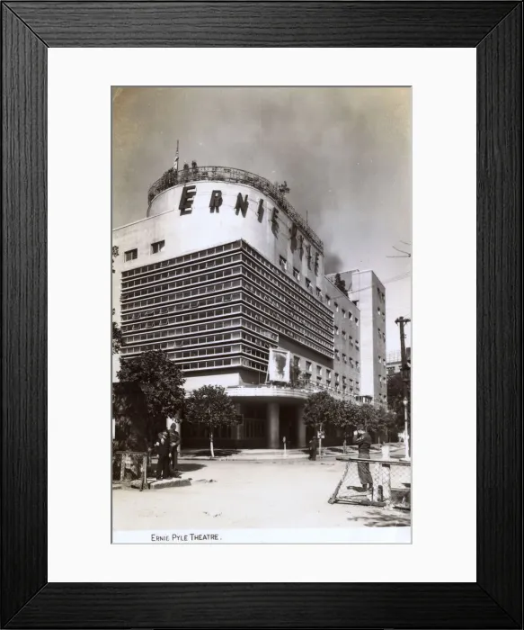 Framed Print : Ernie Pyle (Takarazuka) Theatre, Tokyo, Japan Framed Print : Ernie Pyle (Takarazuka) Theatre, Tokyo, Japan