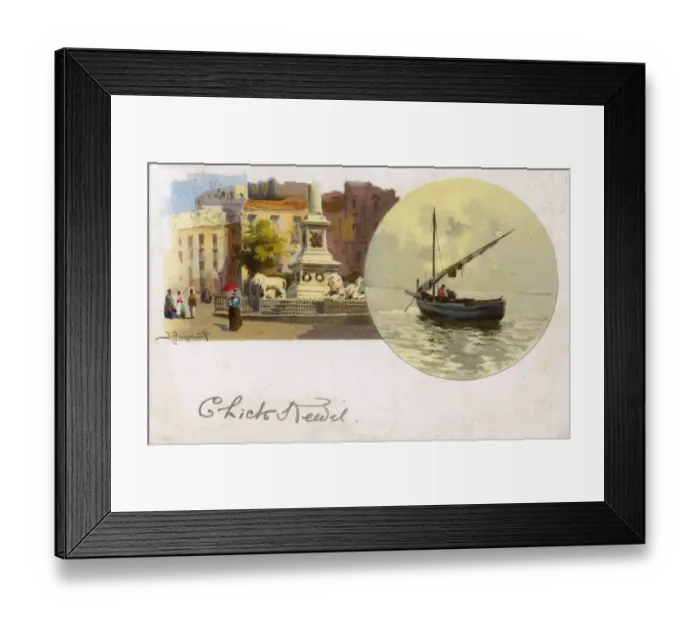 Framed Print : Picturesque scenes of Italy Framed Print : Picturesque scenes of Italy