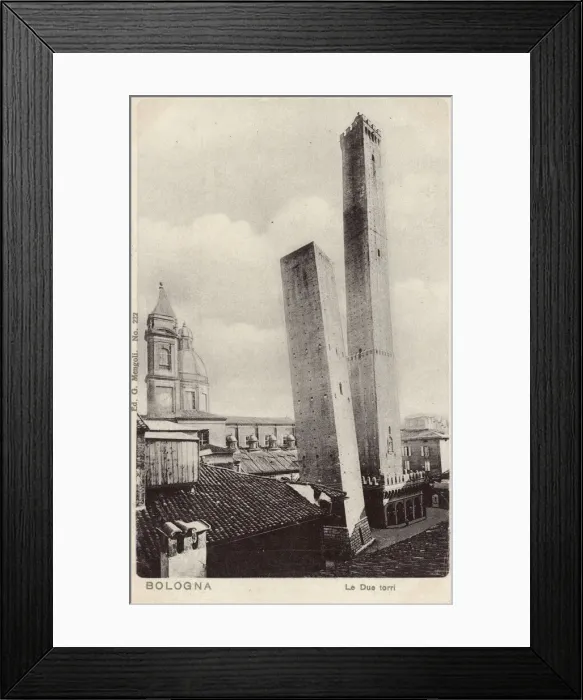 Framed Print : The Two Towers, Bologna, Italy Framed Print : The Two Towers, Bologna, Italy