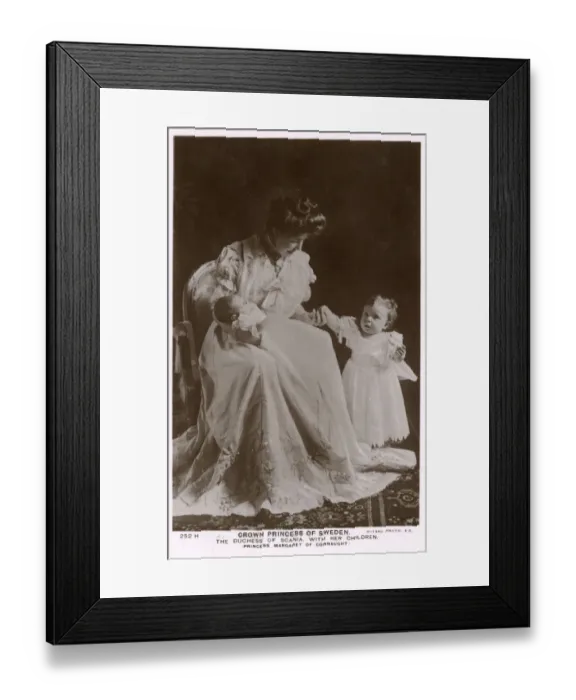 Framed Print : Princess Margaret of Connaught, Crown Princess of Sweden Framed Print : Princess Margaret of Connaught, Crown Princess of Sweden