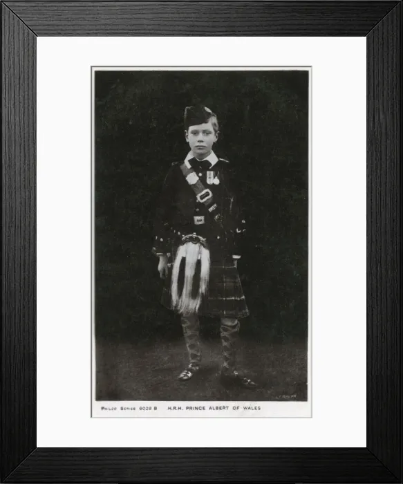Framed Print : Prince Albert of Wales, later King George VI Framed Print : Prince Albert of Wales, later King George VI