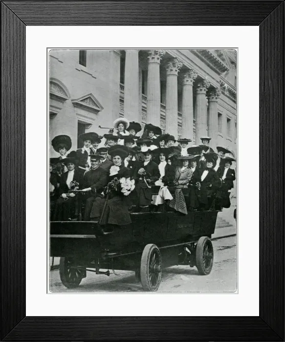 Framed Print : The Whirl of the town New York 1905 Framed Print : The Whirl of the town New York 1905