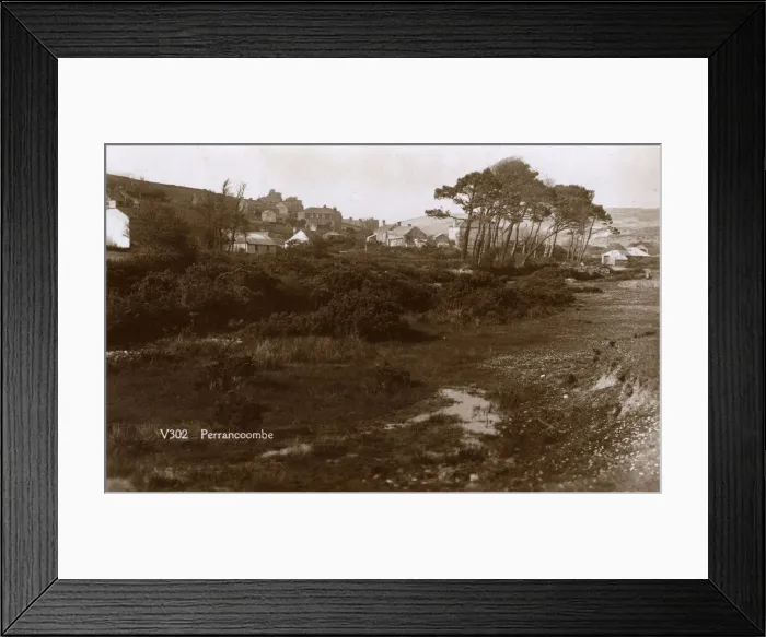 Framed Print : Perrancoombe, near Perranzabuloe, North Cornwall Framed Print : Perrancoombe, near Perranzabuloe, North Cornwall