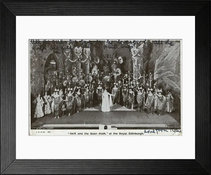 Framed Print : Jack and the Beanstalk, Royal Theatre, Edinburgh Framed Print : Jack and the Beanstalk, Royal Theatre, Edinburgh