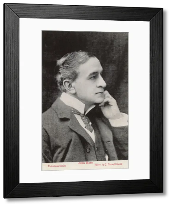 Framed Print : Sir John Hare, English actor and manager Framed Print : Sir John Hare, English actor and manager