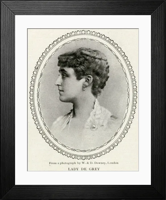 Framed Print : Lady de Grey Framed Print : Lady de Grey