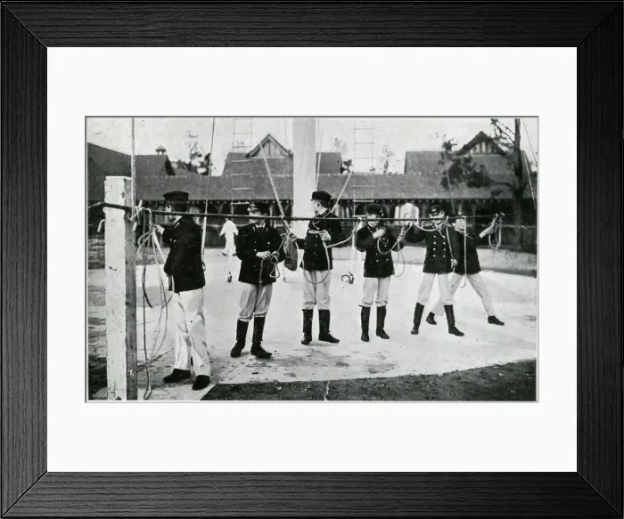 Framed Print : The Royal Naval College at Osborne 1905 Framed Print : The Royal Naval College at Osborne 1905