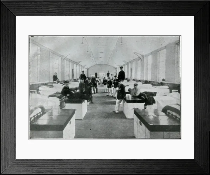 Framed Print : The Royal Naval College at Osborne 1905 Framed Print : The Royal Naval College at Osborne 1905
