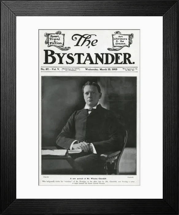 Framed Print : Winston Churchill Framed Print : Winston Churchill