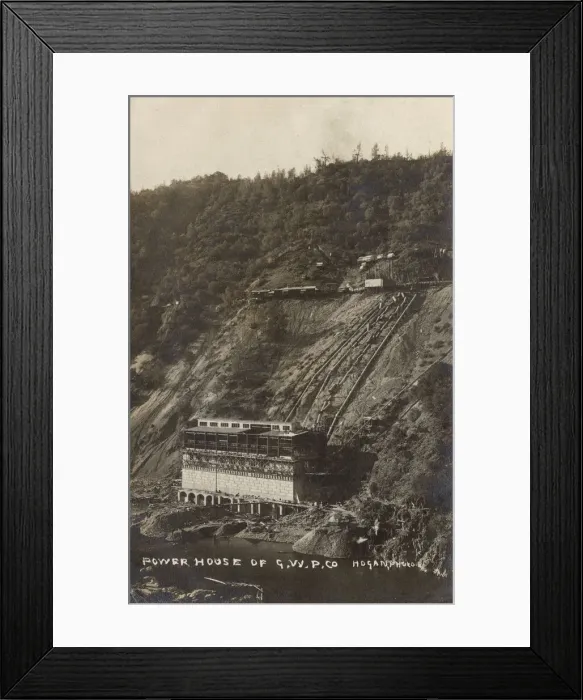 Framed Print : Great Western Power Co, Butte County, California, USA Framed Print : Great Western Power Co, Butte County, California, USA