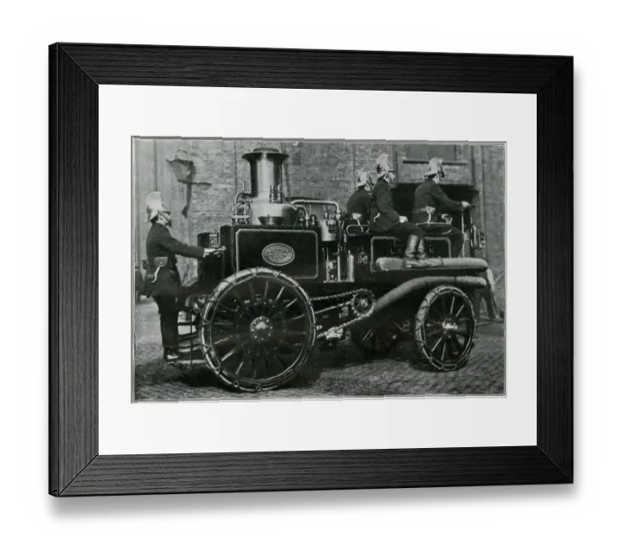 Framed Print : Merryweather fire-engine 1905 Framed Print : Merryweather fire-engine 1905