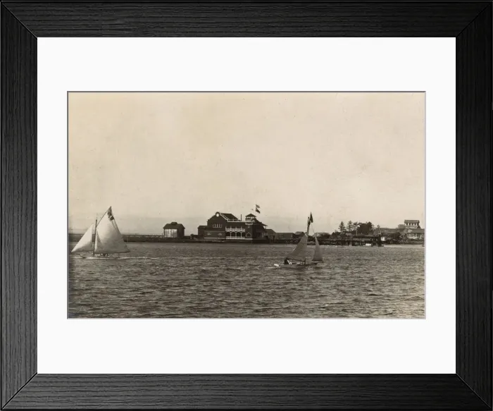 Framed Print : Yacht Club, Eureka, Humboldt County, California, USA Framed Print : Yacht Club, Eureka, Humboldt County, California, USA